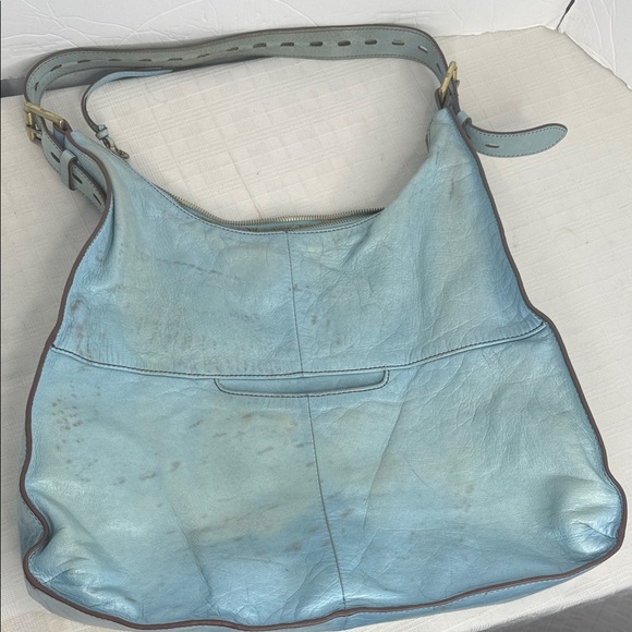 Hobo Marley Leather Hobo Bag in Tiffany blue Vintage Hyde leather - Picture 13 of 13